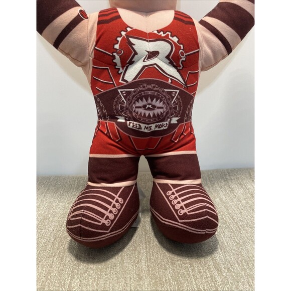 Mattel 16" Plush WWE Brawlin Buddies Ryback Fighting Doll Allen Reeves - Picture 5 of 7